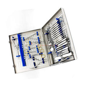 Kit de instrumentos periodontales Implantes dentales Ortodoncia quirúrgica 33 PCS Ce Aprobado por Surgiright - Product Image 6