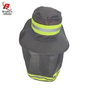 หมวกทำงานเพื่อความปลอดภัยหมวกกันแดดทรงกลมสะท้อนแสง - Product Image 4