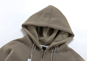 Sudaderas con Capucha al por Mayor, Baratas y de Alta Calidad, Personalizadas con Parches Desgastados, Bordado, Estilo Vintage, Talla Grande - Product Image 3