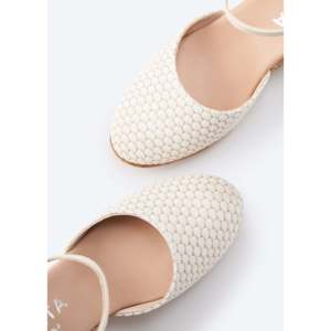Satuna in edizione limitata espadrillas in tela con zeppa sandali eleganti in materiale di tela - Product Image 2