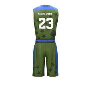 Camiseta de baloncesto para hombre, uniforme transpirable de secado rápido personalizado, uniforme de baloncesto barato con sublimación impresa directa de fábrica - Product Image 4