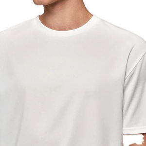 เสื้อยืดผู้ชายผ้าฝ้าย100% พิมพ์ลายทรงหลวมดีไซน์ใหม่ใส่สบายออกแบบได้ตามต้องการ - Product Image 5