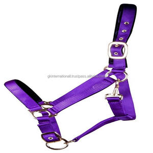 เชือกแขวนคอไนลอนหนาอุปกรณ์เสริมสำหรับม้าสไตล์ร้อนแรงสายรัดไนลอนสำหรับแข่งม้ามีหลายสีและฮาร์ดแวร์นิกเกิลแบบปรับได้ - Product Image 6