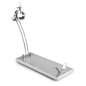 Porta prosciutto pieghevole e girevole in acciaio inox Corte Gourmet (Ibili 684230) - Product Image 1