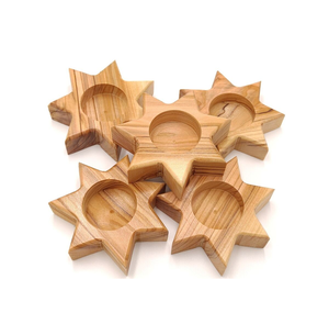 Bougeoir en bois dernier modèle, décoration de table de bureau, meilleure vente, fabriqué à la main en Inde, élégant, prix raisonnables - Product Image 2