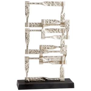 Elegante mesa de metal, nuevo diseñador, escultura hecha a mano, centro de mesa artístico, acento decorativo único para hogares modernos - Product Image 2