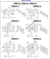 Support de montage sur rail DIN pour armoires électriques et systèmes industriels de fournisseur indien