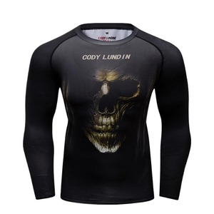 Sublimado Rash Guard Full-Color All-Over Print UPF 50 + Protección solar Tela de secado rápido - Product Image 6