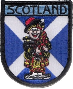 Écusson thermocollant carré en feutre non tissé brodé personnalisé pour le badge de mérite de scout de musique - Product Image 4