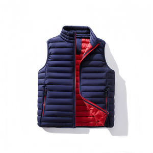 Nouvelle conception, veste sans manches pour homme, décontractée, tendance, d'hiver, de haute qualité, moelleuse, chaude, respirante, à capuche, service OEM frontal - Product Image 2