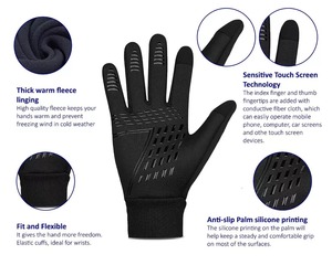 Gants de ski d'hiver chauds et coupe-vent imperméables à écran tactile thermique anti-dérapant pour hommes - Product Image 6