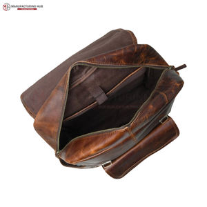 Mochila de Moda a Precio Económico al por Mayor en Existencia, Bolso de Hombro de Cuero, Mochila de Uso Diario, Mochila Personalizada de Moda Vintage de Cuero Genuino - Product Image 3