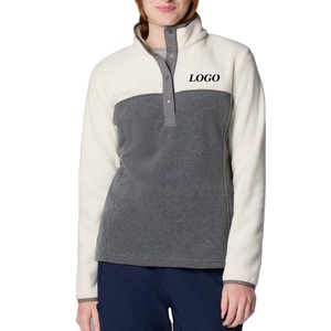 Sudadera de Alta Calidad para Mujer con Mangas Largas para Pedidos al por Mayor con Diseño de Logotipo Personalizado con Cierre de Botón - Product Image 1