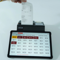 Terminal de point de vente (TPV) de bureau haute performance 11 pouces sous Windows 11 avec NFC, double écran et imprimante 58/80 mm