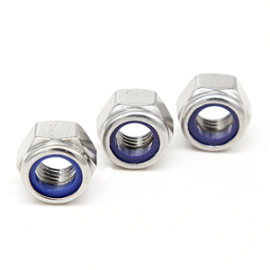 Nhà Máy Giá Din985 M4-M36 10 Mm Nylon Nut Carbon Thép Không Gỉ Lớp 8.8 Nylon Chèn Các Loại Hạt <span class=keywords><strong>M6</strong></span> - Product Image 4