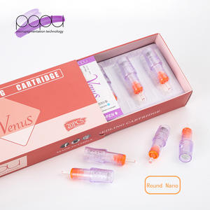 Cartuchos POPU Round/3D/5D Nano Microneedle | Sistema de membrana de seguridad | Puntas de microagujas OEM PMU y SMP profesionales - Product Image 1