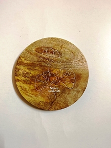 Posavasos personalizados de madera de nogal, almohadillas para bebidas grabadas personalizadas para vajilla del hogar y decoración de boda para - Product Image 6