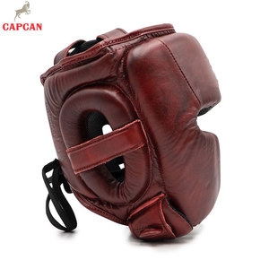Protector de Cabeza de Cuero de Alta Calidad para Boxeo, Entrenamiento de MMA, Seguridad para Adultos - Product Image 5