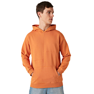 Sudadera con capucha de lana de algodón para hombre al por mayor, jersey de entrenamiento de ajuste regular de primavera, sudaderas con bolsillos serigrafiados con capucha de invierno - Product Image 1