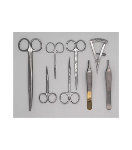 Juego de 8 Instrumentos de Blefaroplastia de Acero Inoxidable, Fuente de Alimentación Manual, Aprobado por CE, Microcirugía Plástica Oftálmica QUIRÚRGICA - Product Image 1