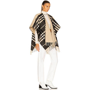 Fashion Winter <b>Shawl</b> for Women Premium Soft <b>Knit</b> Cape Wrap with Tassel Fringe - Product Image 1