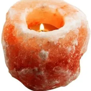 Himalayan Pink Candle Holder Illuminate Your Space with Natural BeautyTreat yourself or a loved one to the gift of relaxation.