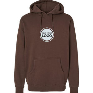 Sudadera con capucha de peso pesado de invierno para hombre personalizada independiente con estampado Digital bordado - Product Image 5