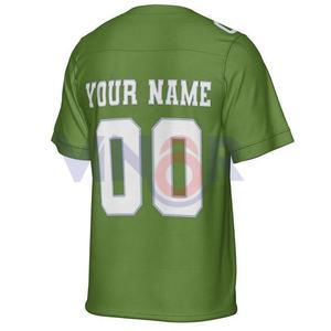 Maillot de football américain unisexe à sublimation personnalisée, imprimé, respirant, maillot de sport d'été pour la conception de votre propre équipe, nouveauté - Product Image 2