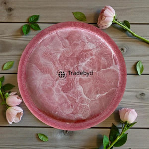 Plateau en résine artisanal, plateau de service de luxe, décoration moderne pour la maison, cadeau, vaisselle par Tradebyd - Product Image 4