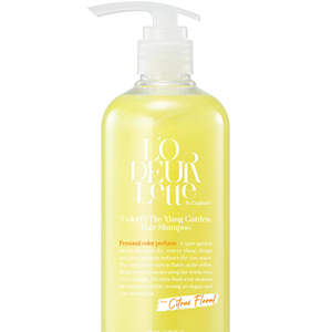 L'ODEURLETTE in ENGLAND 1000ml Colorfit Ylang Garden Unisex Nourishing Hair <b>Shampoo</b> for Adults Made in Korea - Product Image 1