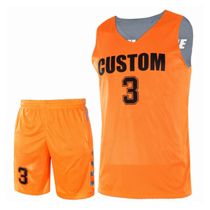 OEM personalizado sublimado 100% poliéster deportes Jersey conjunto con malla tela transpirable y de secado rápido uniforme de baloncesto - Product Image 1