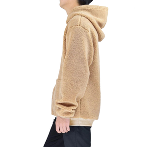Streetwear Sweat à capuche Sherpa vierge personnalisé pour hommes Sweat à capuche pull de haute qualité avec logo personnalisé Option Sweats à capuche Sherpa pour hommes - Product Image 6