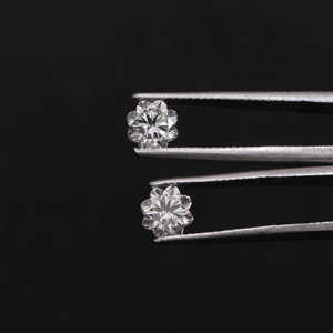1-1 CT แต่ละดอกไม้ตัด Lab ปลูกเพชรคู่จับคู่สําหรับต่างหูหรือแหวนหมั้น CVD Lab ทําเพชรสําหรับเป็นของขวัญ - Product Image 5