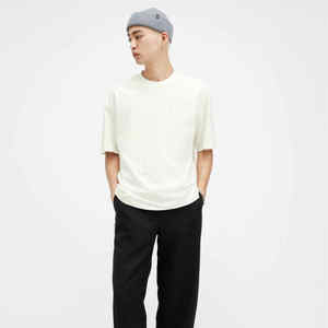 Conjunto de Camiseta y Pantalón de Algodón Tejido para Hombre, Diseño Personalizado Disponible, Tela Suave, Manga Corta, Ligero, OEM - Product Image 2