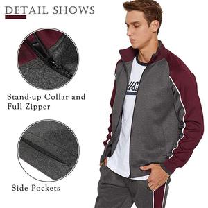 Vente en gros des derniers survêtements décontractés 2024 pour hommes/derniers vêtements de sport à fermeture éclair complète pour jogging survêtement athlétique pour hommes - Product Image 3