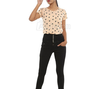 Camiseta personalizada para mujer, Jersey, camiseta para mujer, ropa, camiseta para mujer en Moq bajo - Product Image 4