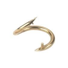 ห่วงจับจมูกวัว/โค/กระทิง ทำจากเหล็กกล้าคาร์บอนสำหรับสัตวแพทย์ - Product Image 2