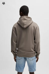 Sweat à capuche ultra doux, respirant et chaud avec pull en coton mélangé à poignets côtelés en polaire de qualité supérieure fabriqué par Huzaifa Products - Product Image 3