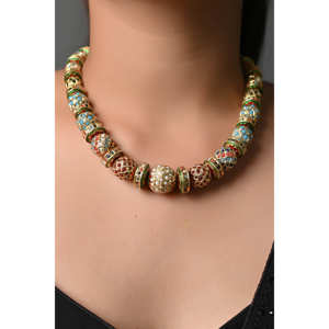 Boucles d'oreilles Jadau en pierre multicolore de créateur Collection de colliers et boucles d'oreilles à la mode - Product Image 5