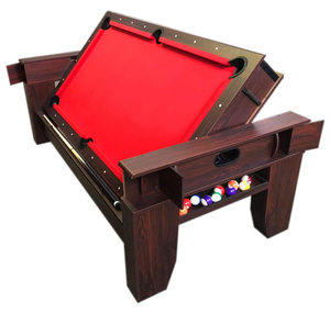 Mesa de juego multifunción 2 en 1 al por mayor de fábrica, mesa de hockey de aire de billar de alta calidad - Product Image 4