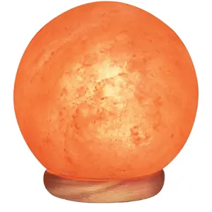 Luci di cristallo di Sale dell'himalaya lampada Planet Globe prodotti di vendita superiore prodotti eleganti per regali per l'home Office