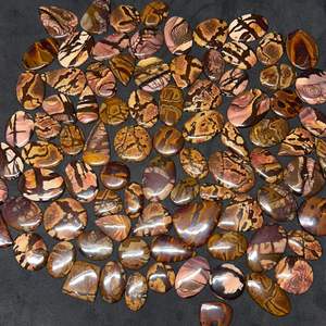 Piedra Preciosa de Jaspe Natural de Grado AAA, Cabujón de Ágata Verde 100%, Forma Mixta, Fabricación de Joyas, Piedras Preciosas Sueltas al por Mayor, Tercera Calidad - Product Image 1