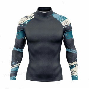 Camisas de protección solar para hombre Upf 50 + Uv para exteriores, protector de erupción de manga larga para pesca, senderismo, natación, correr - Product Image 4