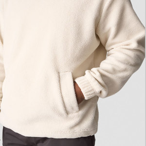 Sudadera de lana de peso pesado de algodón 100% Unisex diseño personalizado ajuste Regular manga larga invierno alto transpirable ligero - Product Image 4