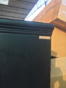 Armoire de cuisine en bois de manguier massif, marque chêne indien, design moderne, finition bicolore, meubles artisanaux, modèle IOD327 - Product Image 3