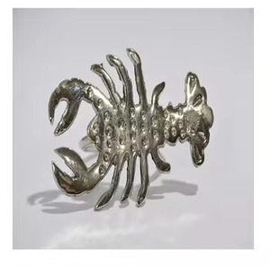 Nouveau Look porte-serviettes en métal nouveau dernier rond de serviette en métal élégant pour Evnet décoration noël joie anneau de serviette coulée - Product Image 2