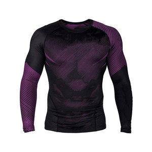 Camiseta de Compresión para Hombre que Mejora la Musculatura, Logotipo Personalizado, Antibacteriana, Ecológica, Flexible, Ropa Deportiva para Ejercicio Diario - Product Image 5