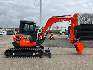 Excavadora Kubota KX161-3 Midi 2012 con acoplador rápido hidráulico, lista para trabajar. - Product Image 3
