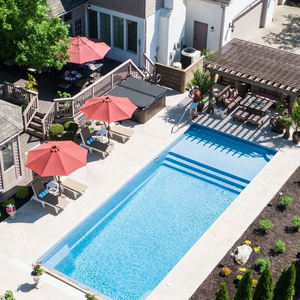 Compre una Piscina de Hidromasaje para Jardín de Gran Tamaño, 8m 10m 6m, de Fibra de Vidrio, Jacuzzi, Piscina Subterránea - Product Image 1