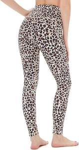 Collants de Sublimation Imprimé Léopard Gym Leggings Respirants de Fitness à la Mode pour Dames Conception Partout Filles Biker Leggy - Product Image 4